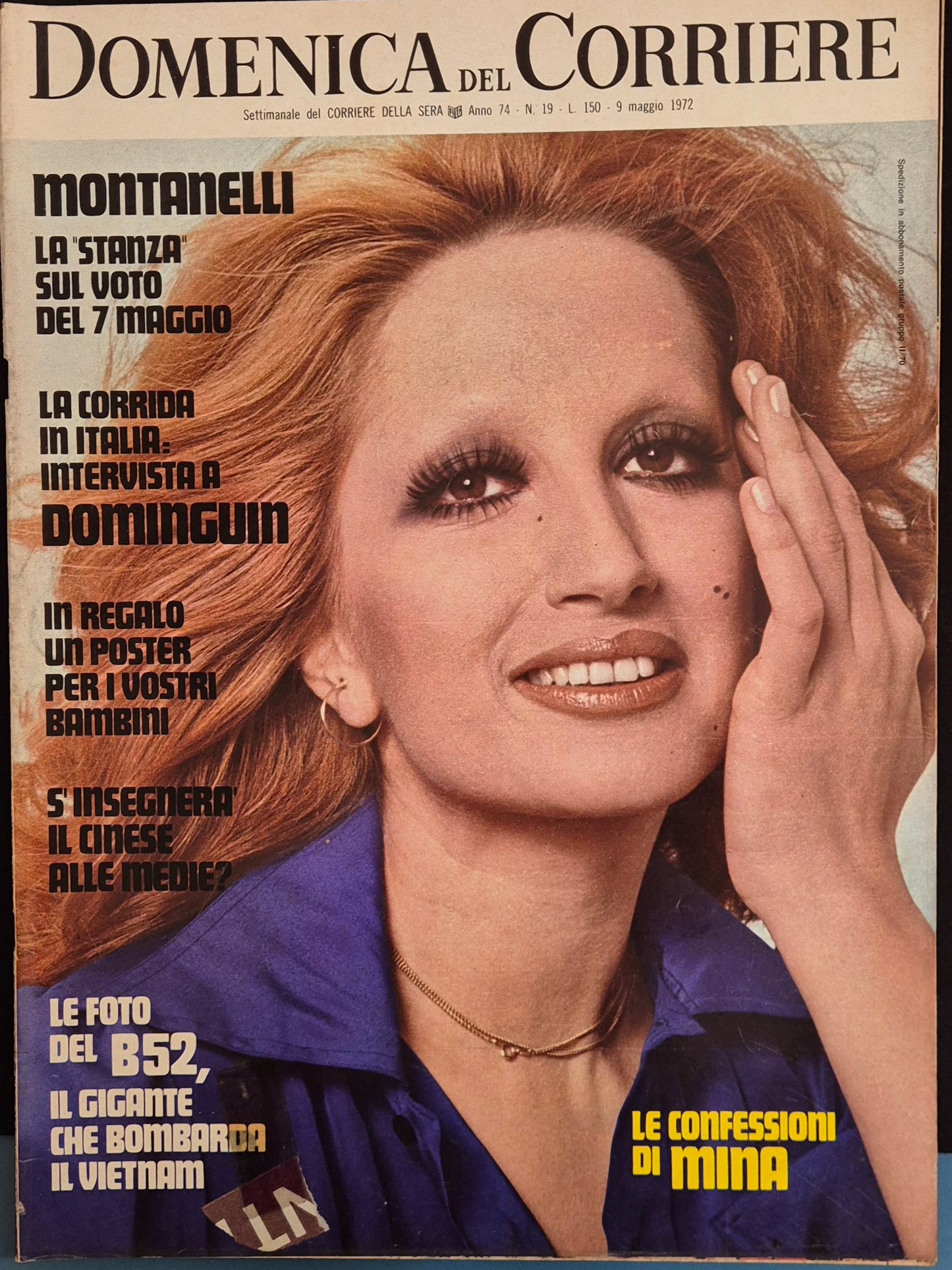 DOMENICA DEL CORRIERE N. 19 - 9 MAGGIO 1972
