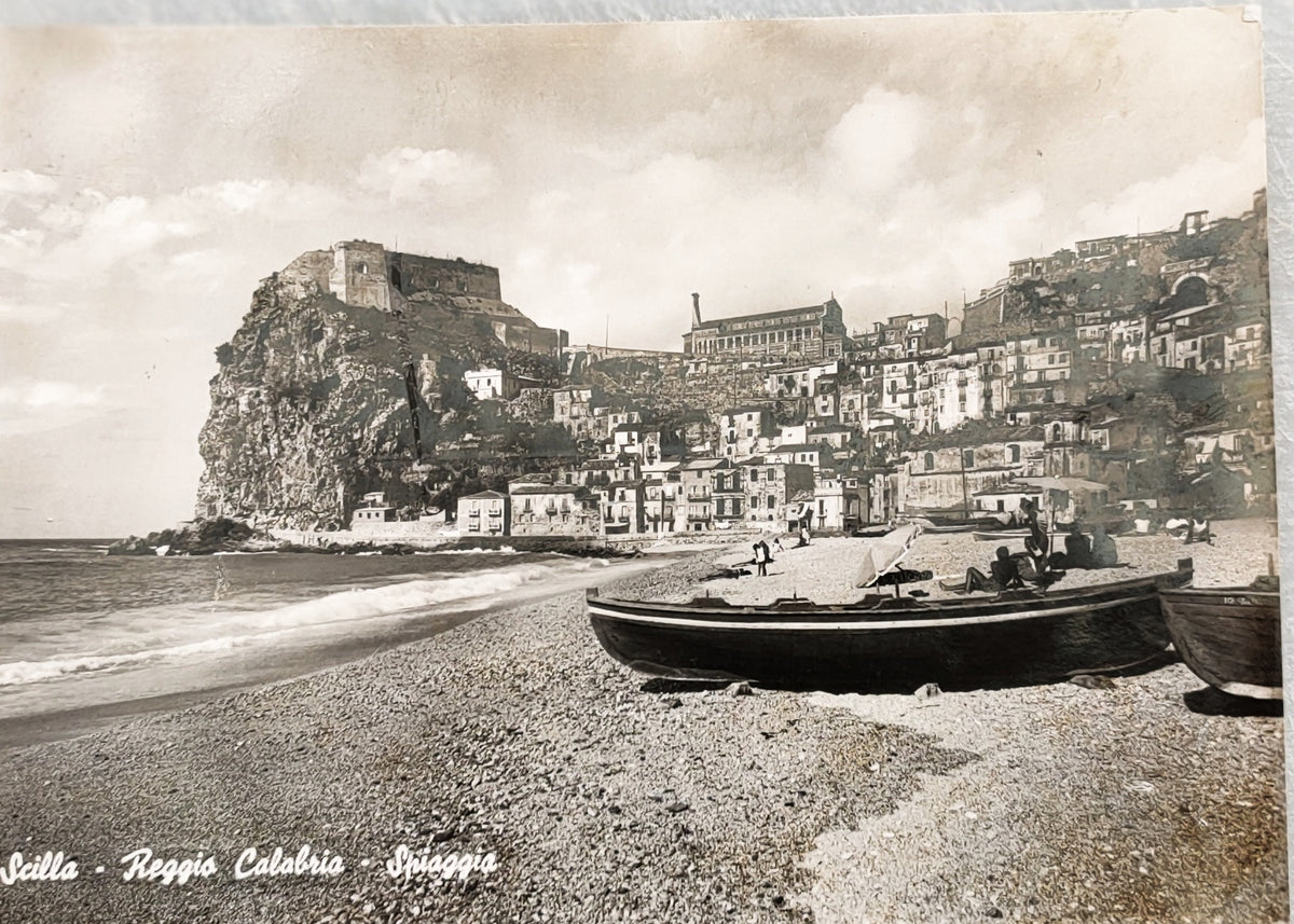 SCILLA - REGGIO CALABRIA - SPIAGGIA - V1962