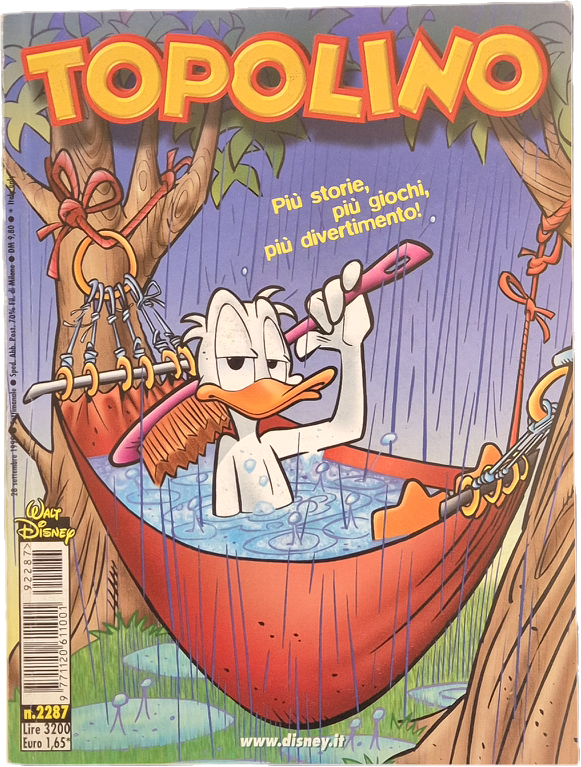 TOPOLINO N. 2287 - 28 SETTEMBRE 1999