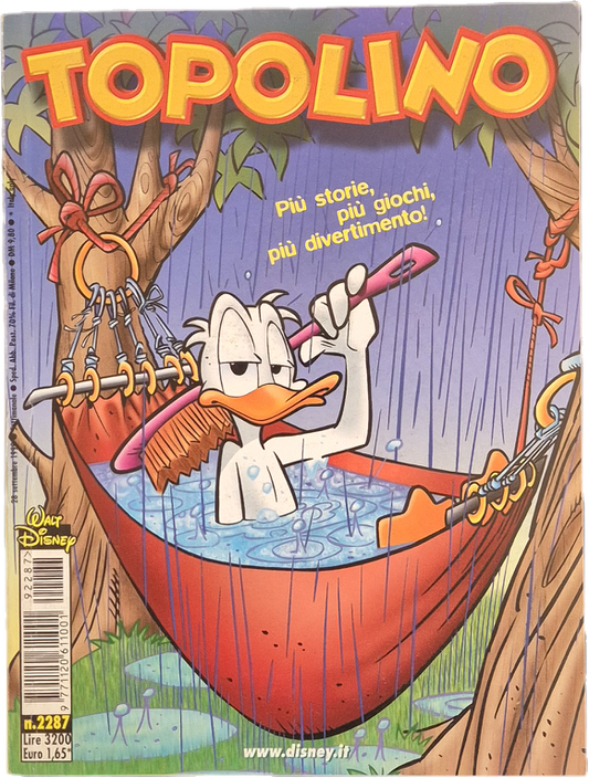TOPOLINO N. 2287 - 28 SETTEMBRE 1999