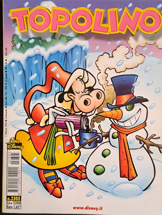 TOPOLINO N. 2305 - 1 FEBBRAIO 2000