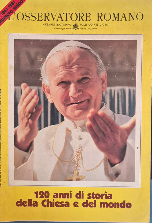 OSSERVATORE ROMANO 1861-1981 - NUMERO UNICO