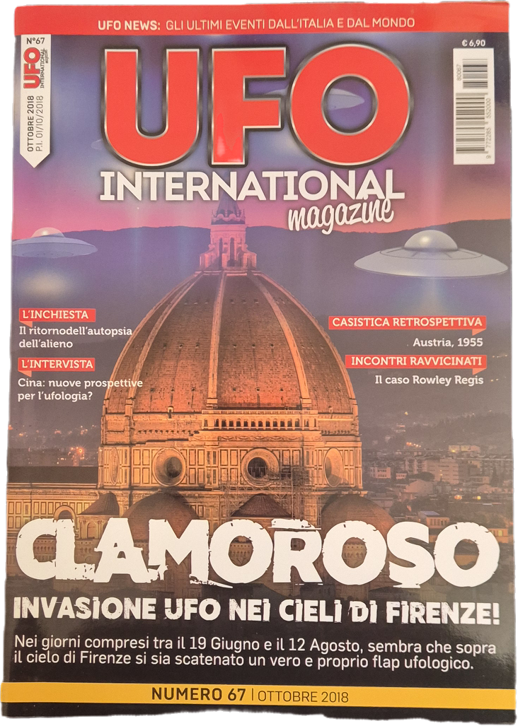UFO INTERNATIONAL MAGAZINE N. 67 - INVASIONE UFO CIELI DI FIRENZE