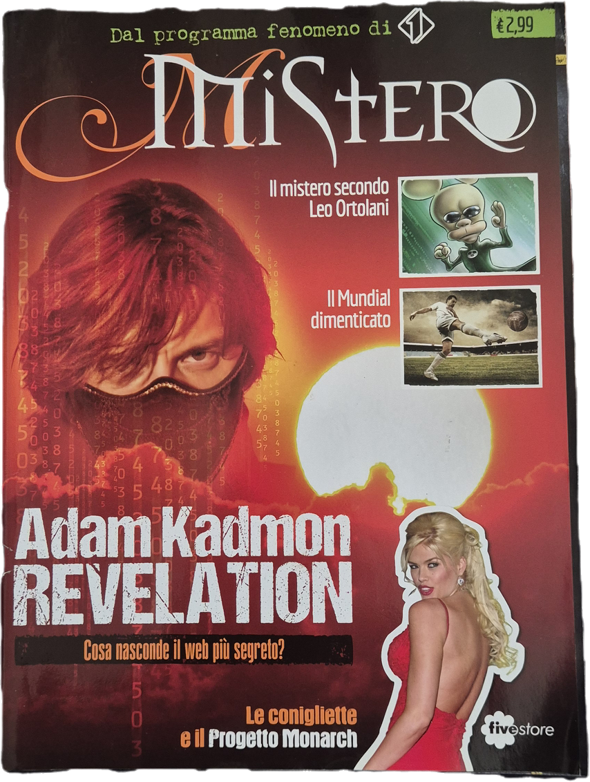 MISTERO N. 5 - GIUGNO 2014 - ADAM KADMON RIVELATION