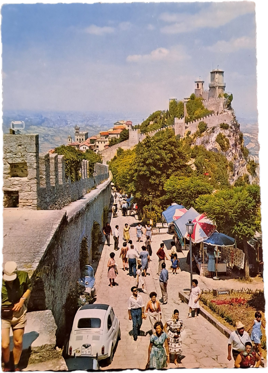 REPUBBLICA DI SAN MARINO - PANORAMA DELLA PRIMA TORRE - NV - FG