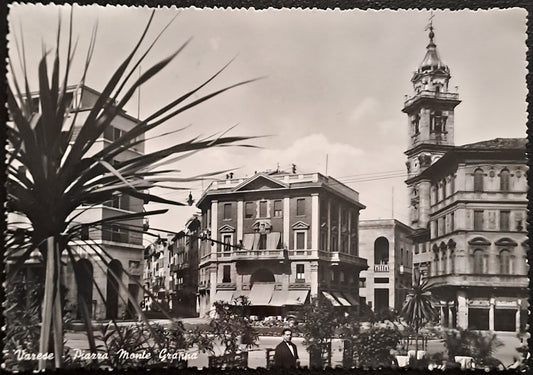 VARESE - PIAZZA MONTE GRAPPA - V1956 - FG