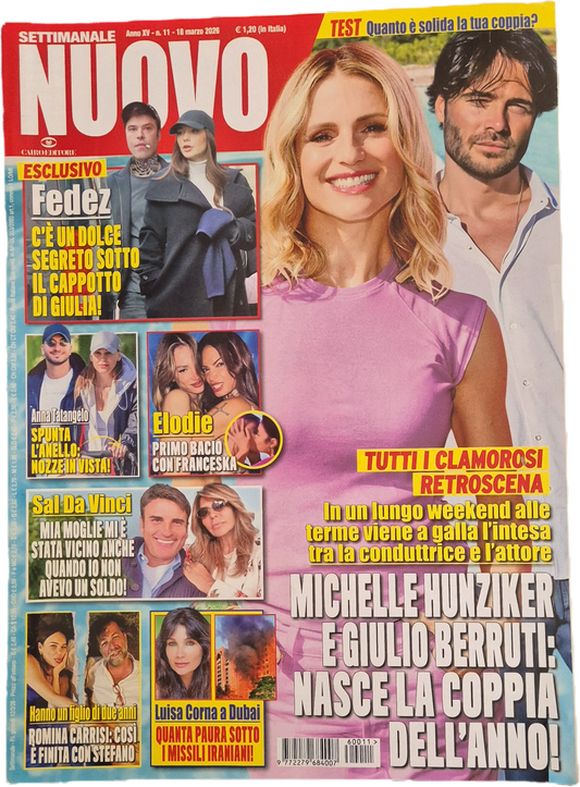 SETTIMANALE NUOVO 18 MARZO - HUNZIKER-ELODIE-TATANGWLO-DA VINCI