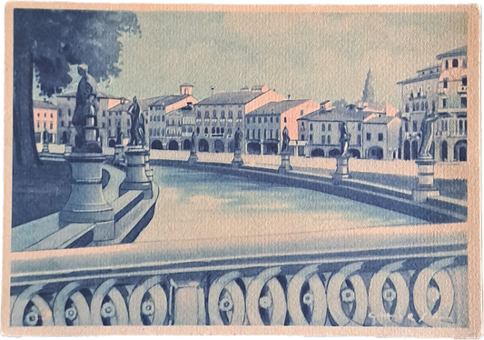 PADOVA - PRATO DELLA VALLE - DISEGNATA - V1957 -FG
