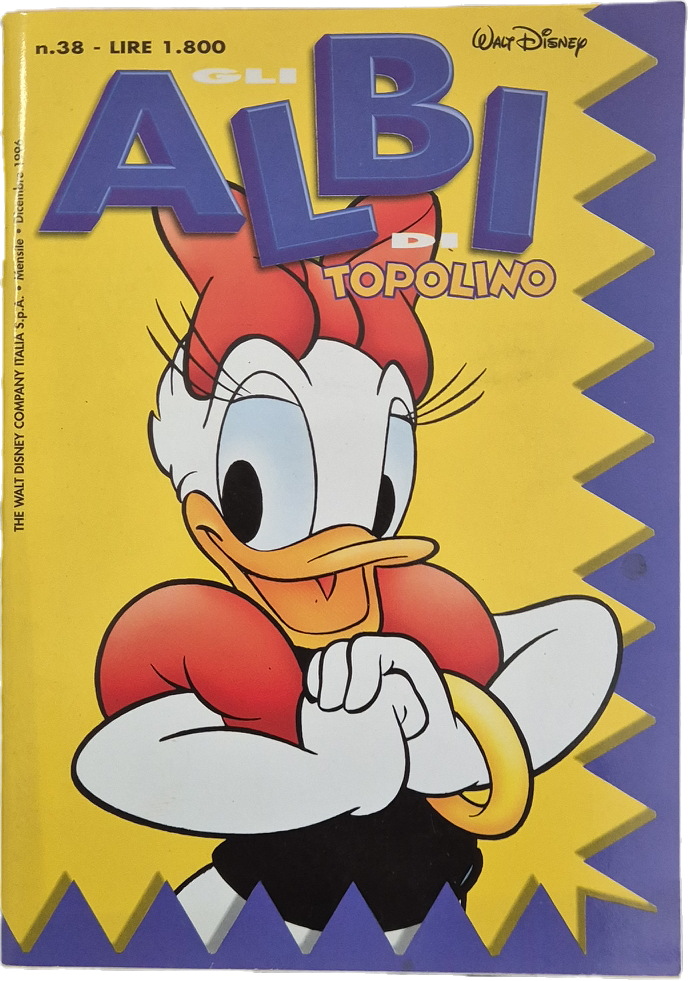 GLI ALBI DI TOPOLINO N. 38 - DICEMBRE 1996