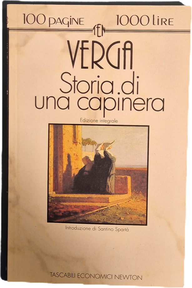 STORIA DI UNA CAPINERA - VERGA - NEWTON 1993 - OUTLET DEL LIBRO