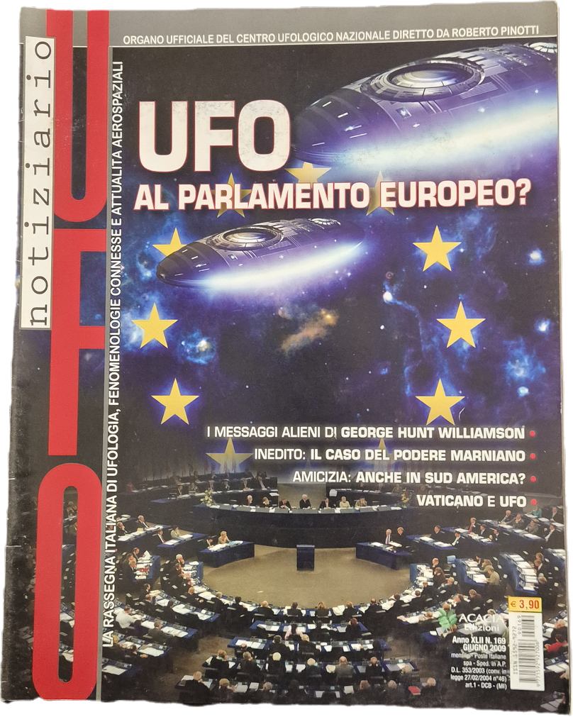 NOTIZIARIO UFO - GIUGNO 2009 - UFO AL PARLAMENTI EUROPEO