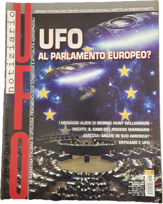 NOTIZIARIO UFO - GIUGNO 2009 - UFO AL PARLAMENTI EUROPEO