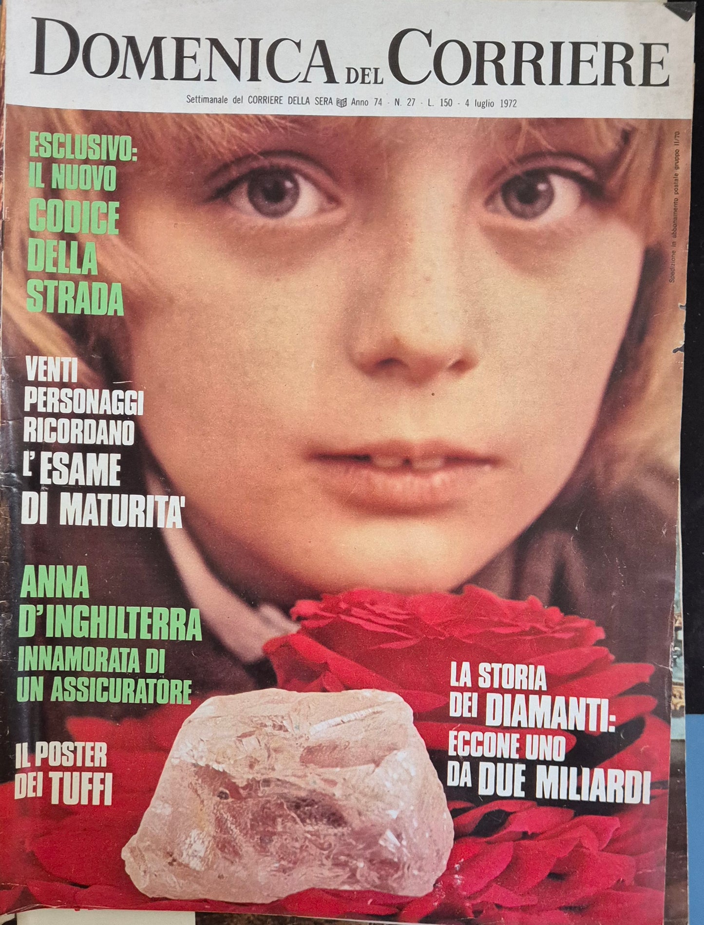 DOMENICA DEL CORRIERE N. 27 - 4 LUGLUO 1972