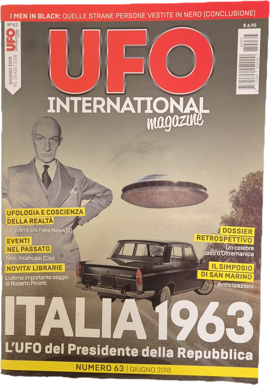 UFO INTERNATIONAL MAGAZINE N. 63 - ITALIA 1963