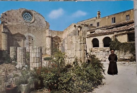 SIRACUSA -INTERNO CATACOMBE DI S. GIOVANNI - V1964 - FG