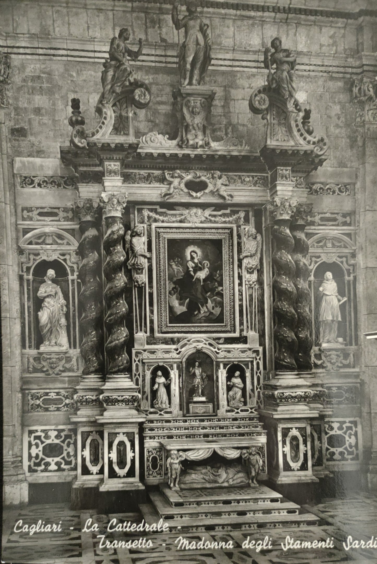 CAGLIARI - LA CATTEDRALE - MADONNA DEGLI STAMENTI - NV - FG