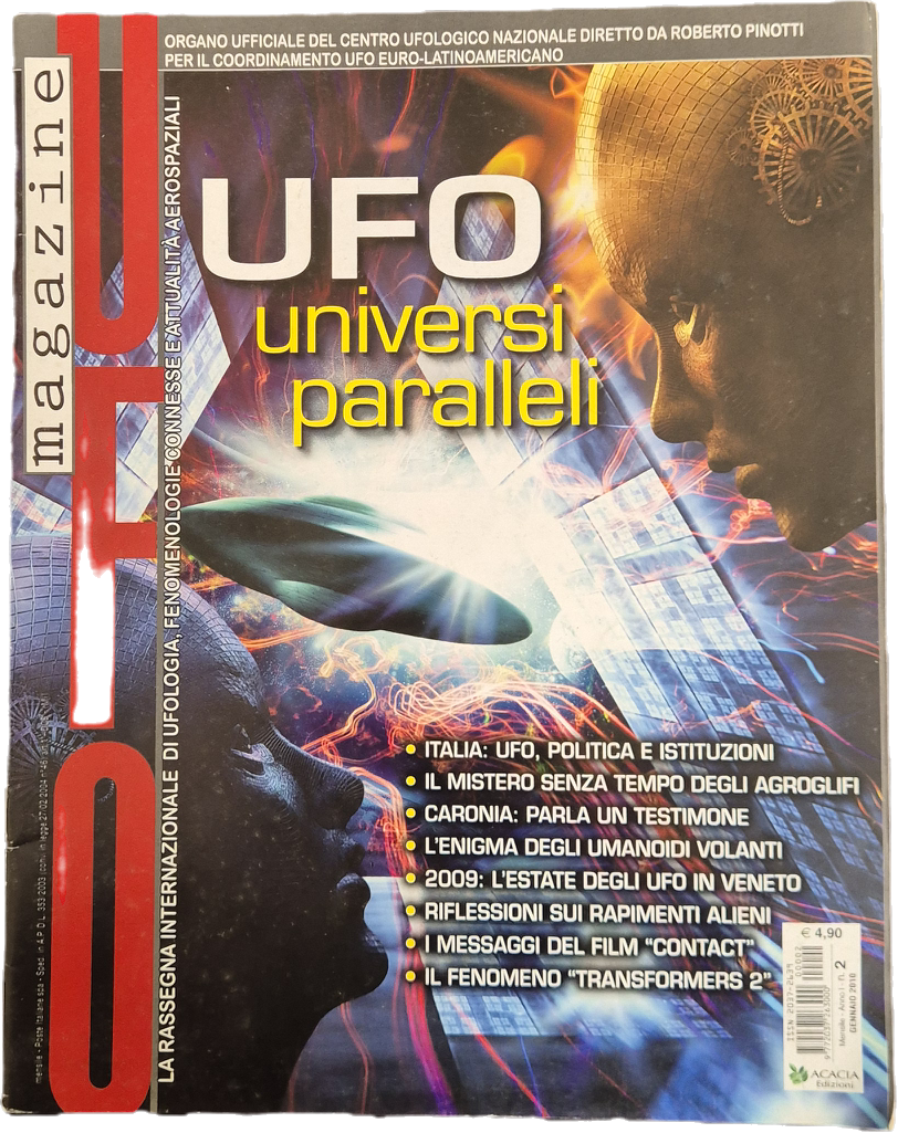 UFO MAGAZINE - GENNAIO 2010 - UNIVERSI PARALLELI- OUTLET DEL LIBRO