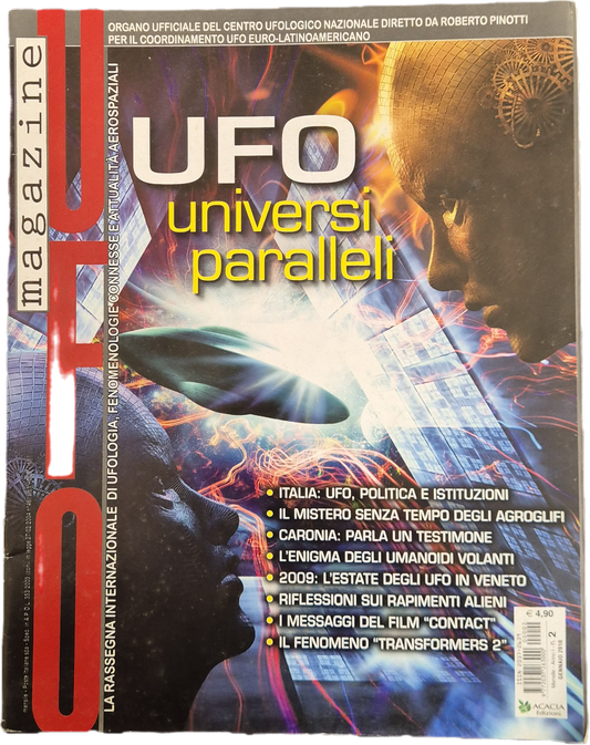 UFO MAGAZINE - GENNAIO 2010 - UNIVERSI PARALLELI- OUTLET DEL LIBRO