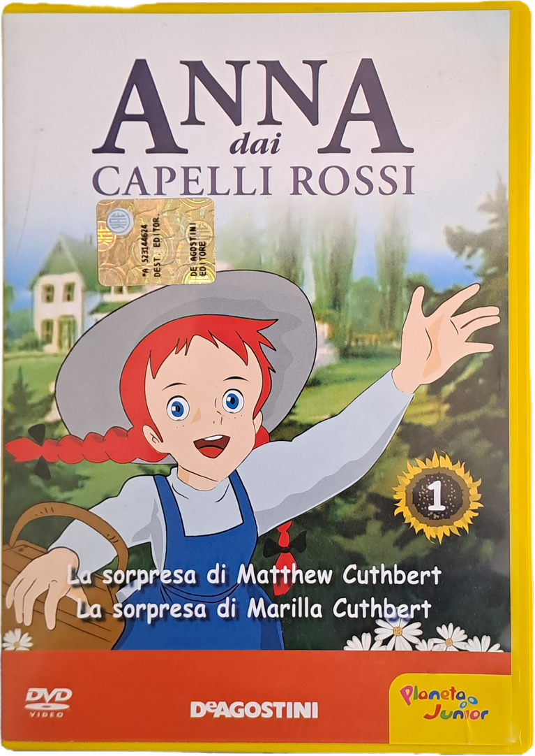 ANNA DAI CAPELLI ROSSI - DVD