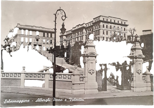 SALSOMAGGIORE - ALBERGHI PORRO E VALENTINI - V1955 - FG