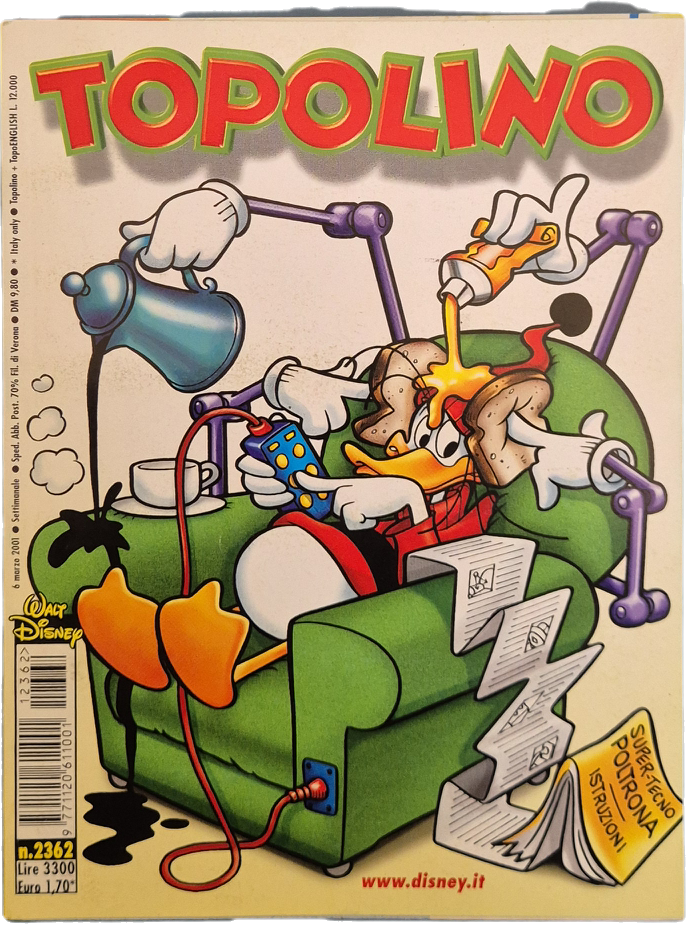 TOPOLINO N. 2362 - 6 MARZO 2001