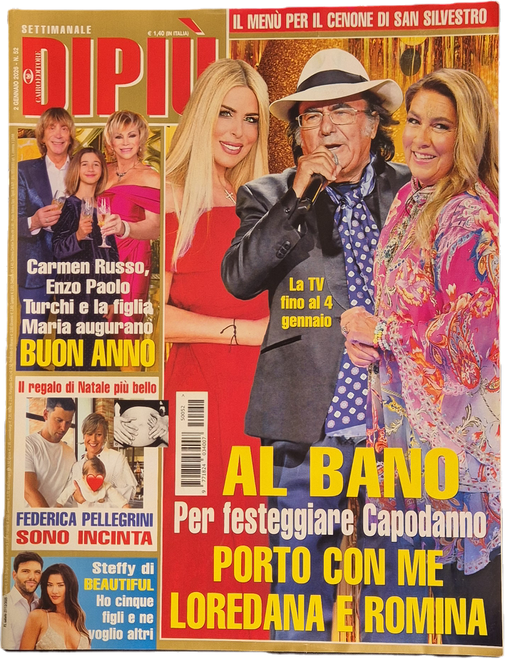 DI PIÙ 2 GENNAIO 2026 - AL BANO-PELLEGRINI-CARMEN RUSSI
