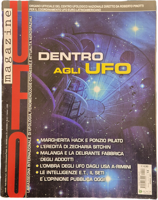 UFO MAGAZINE N. 14 - DENTRO GLI UFO - OUTLET DEL LIBRO