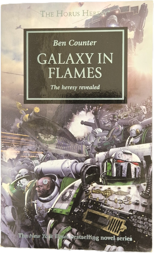 GALAXI IN FLAMES - BEN COUNTER - ENGLISH TEXT