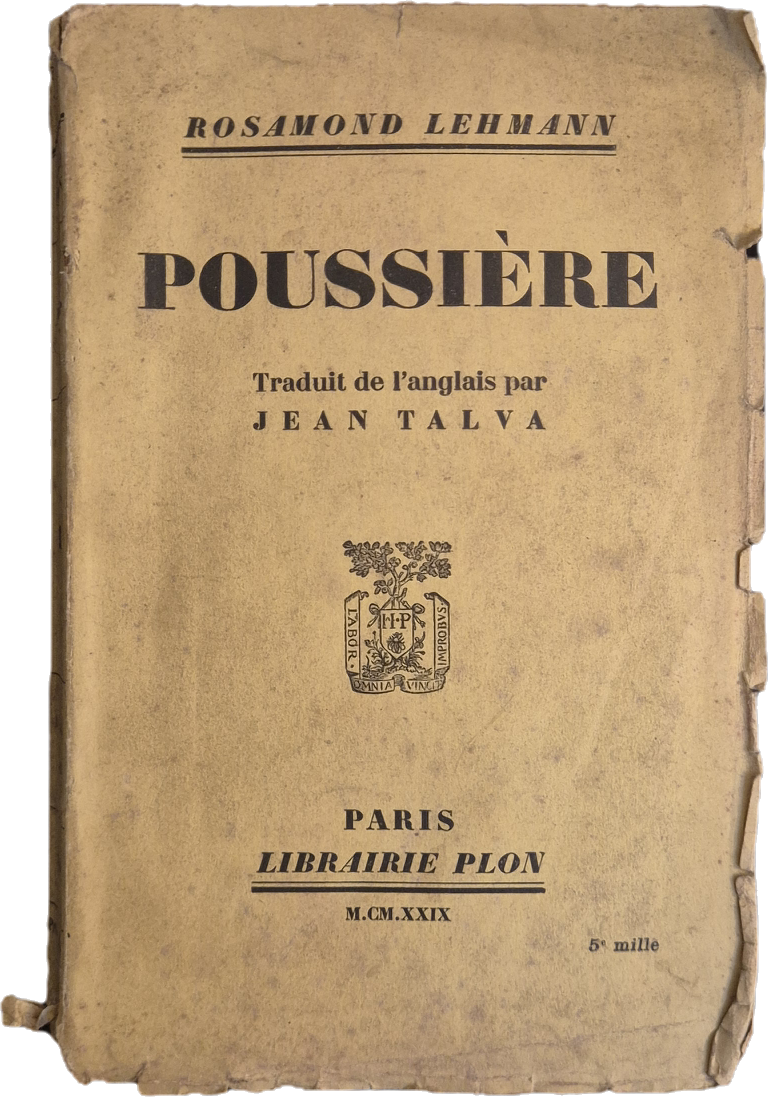 POUSSIER - ROSAMOND LEHMANN - 1929 - FRENCH TEXT