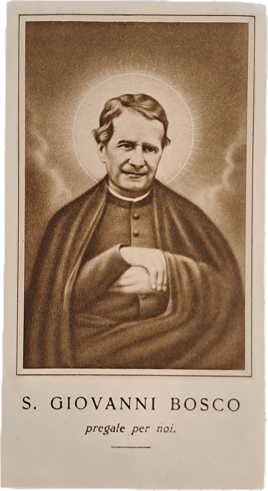 S.GIOVANNI BOSCO - HOLY CARD