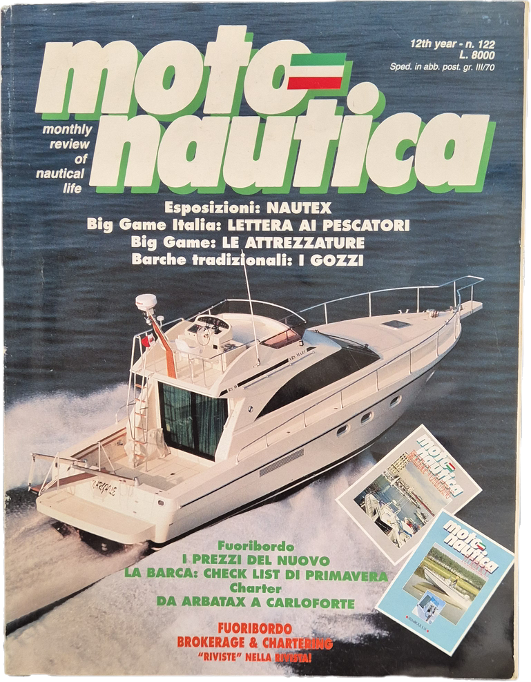 MOTO NAUTICA N. 122 - MARZO 1993
