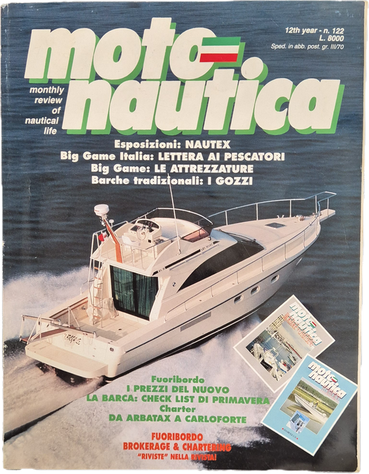 MOTO NAUTICA N. 122 - MARZO 1993
