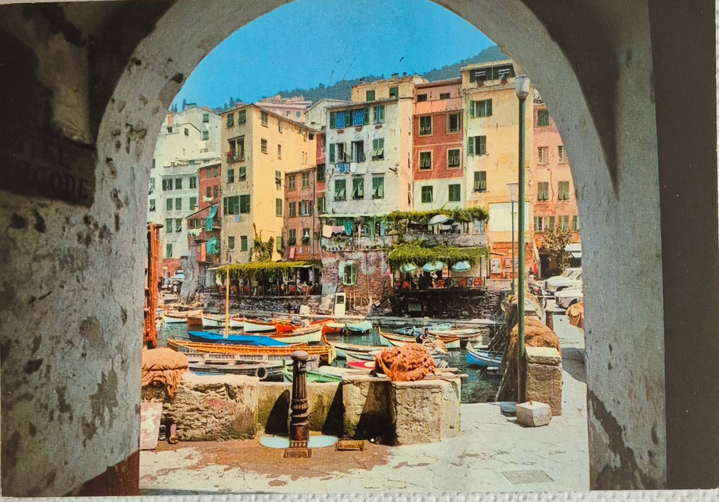 CAMOGLI - ANGOLO PITTORESCO DEL PORTO - V1070 - FG