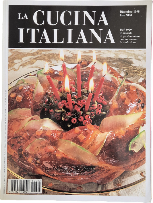 LA CUCINA ITALIANA - DICEMBRE 1998