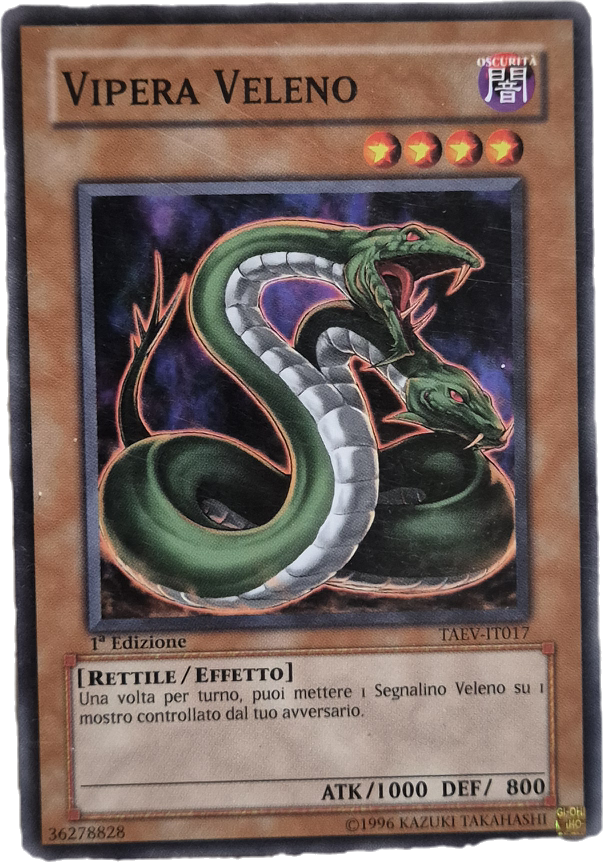 YU-GI-OH - VIPERA VELENO - TAEV-IT017
