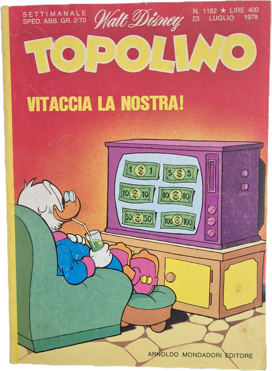 TOPOLINO N. 1182 - 23 LUGLIO 1978