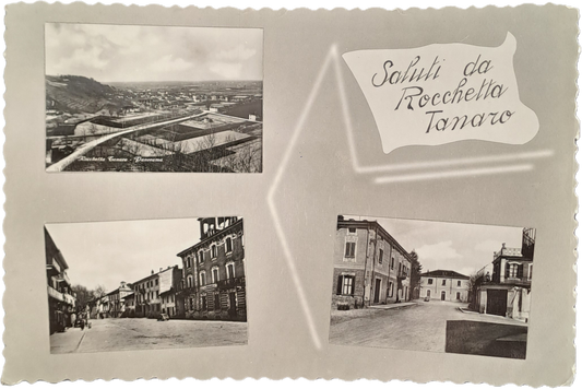 SALUTI DA ROCCHETTA SUL TANARO - TRE VEDUTE - V1960 - FG