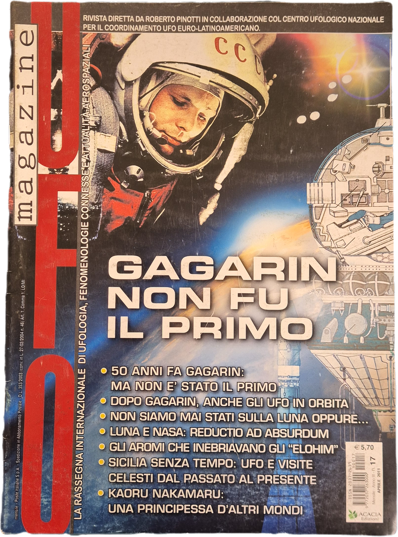 UFO MAGAZINE N. 17 - GAGARIN NON FU IL PRIMO - OUTLET DEL LIBRO