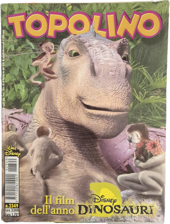 TOPOLINO N. 2349 - 5 DICEMBRE 2000