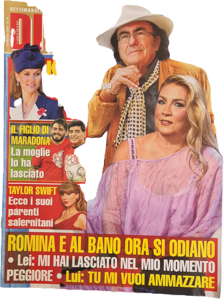 DI PIU' 15 MAGGIO 2026 - AL BANO-ROMINA - TAYLOR SWIFT