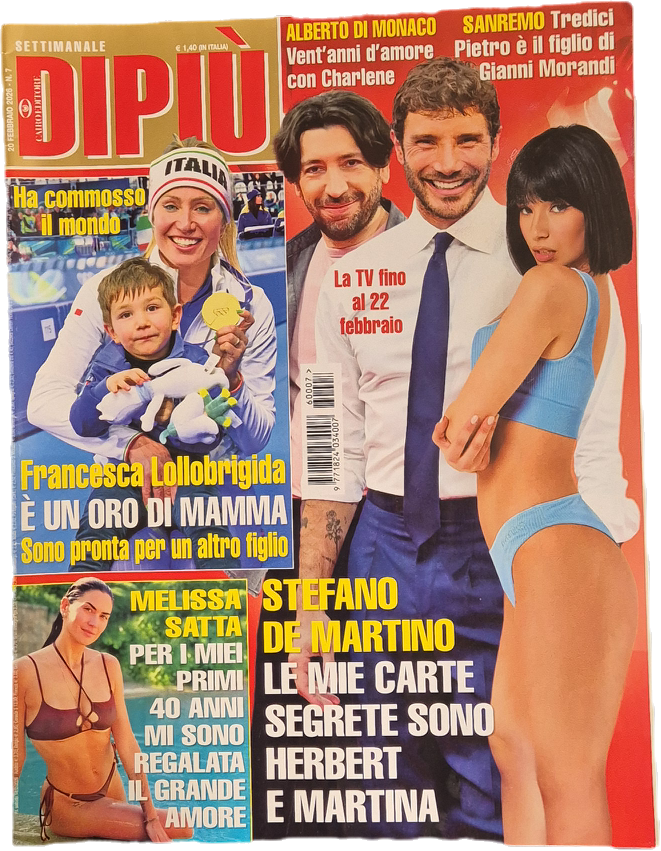DI PIÙ 20 FEBBRAIO 2026 - DE MARTINO-LOLLOBRIGIDA-MELISSA SATTA