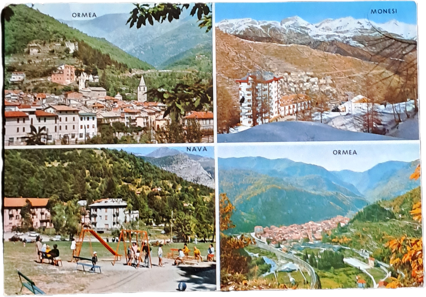ORMEA - 4 VEDUTE - V1970 - FG