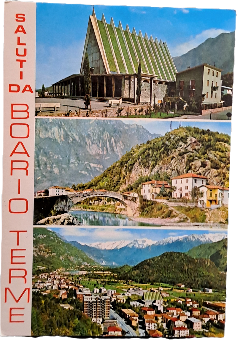 SALUTI DA BOARIO TERME -3 IMMAGINI -V1973 -FG