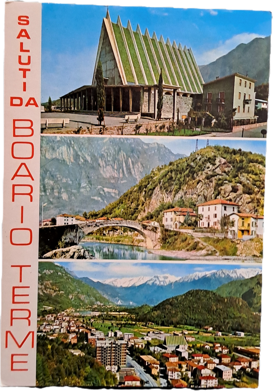 SALUTI DA BOARIO TERME -3 IMMAGINI -V1973 -FG