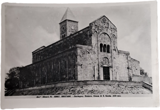 ORISTANO - CHIESA DI SAN GIUSTA - NV - FG - RIPRODUZIONE