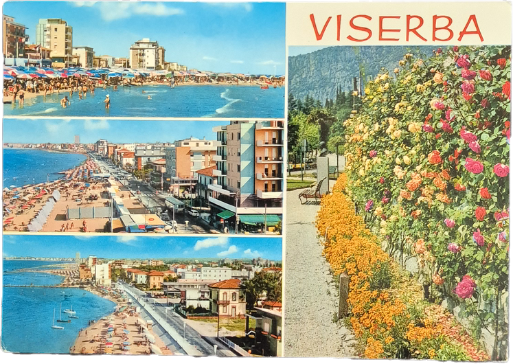 VISERBA - QUATTRO VEDUTE - V1968 - FG