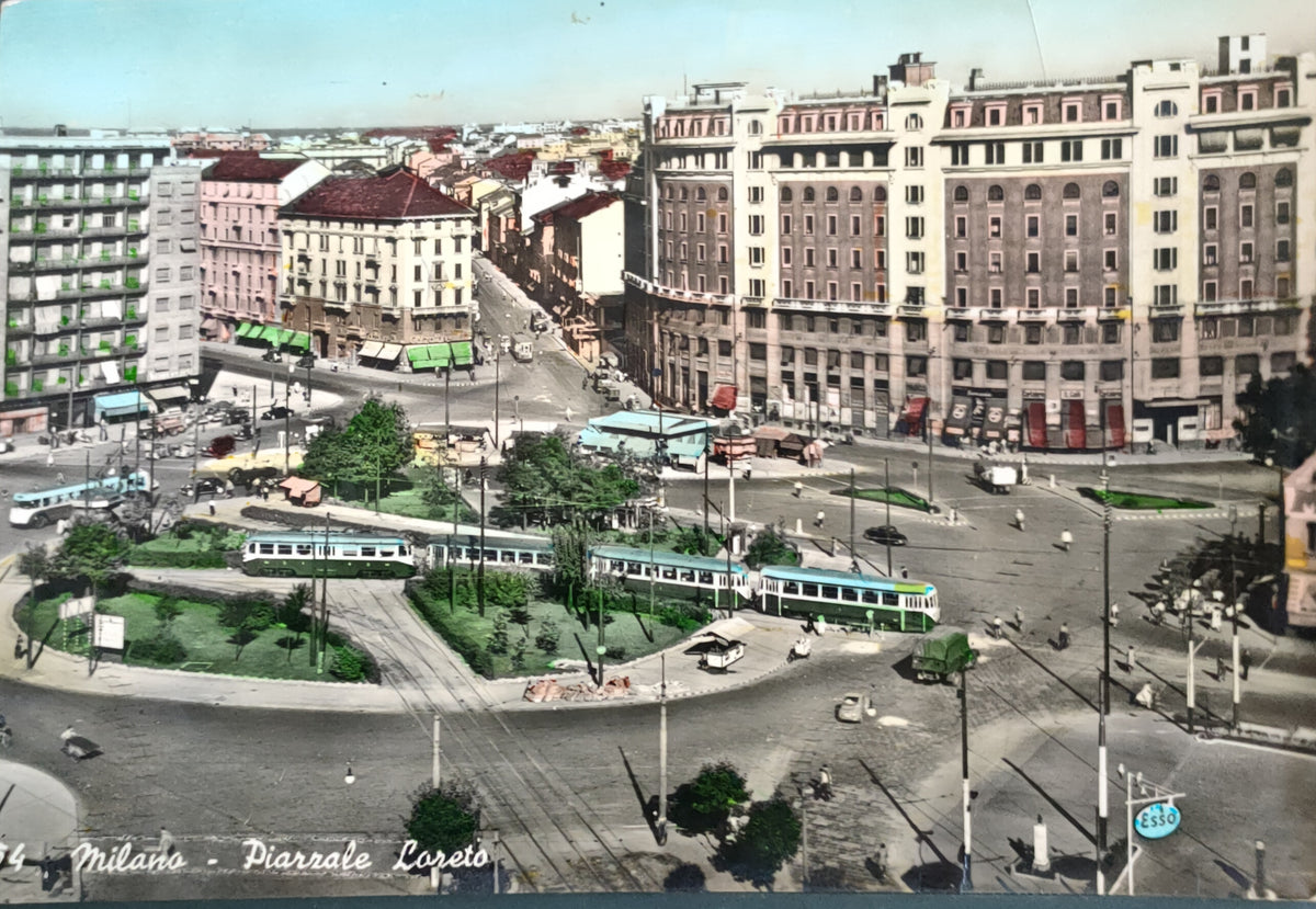 MILANO - PIAZZALE LORETO - VSD - FG - ACQURELLATA