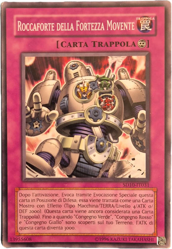 YU-GI-OH - ROCCAFORTE DELLA FORTEZZA MOVENTE - SD10-IT031