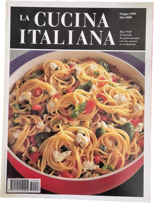 LA CUCINA ITALIANA - GIUGNO 1995