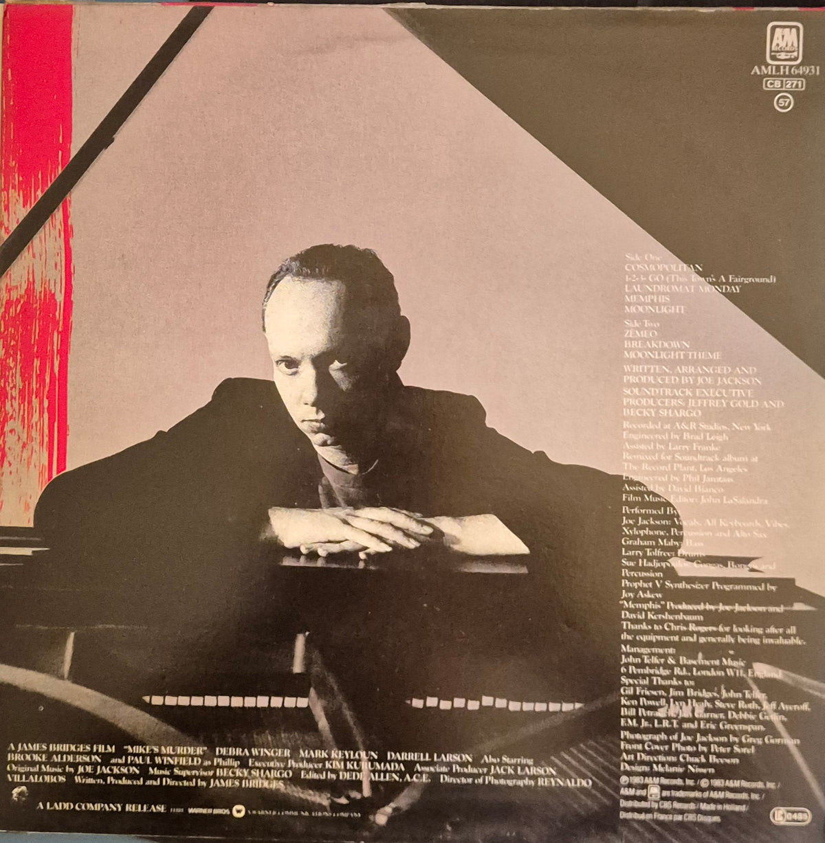 MIKE'S MURDER - JOE JACKSON - LP 33 GIRI